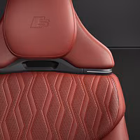 Fine Nappa leather seats with diamond stitching, Seats: Arras Red, Dashboard: Black, Carpet: Black, Headliner: Black