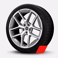 23" 5-Y-spoke design wheels, bicolor finish