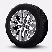 Räder, 5-Arm-Aero, graphitgrau, glanzgedreht, 9,0Jx20, Reifen 275/50 R20
