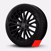 Räder Audi Sport, Vielspeichen-S, schwarz metallic, 10,0Jx23, Reifen 285/35 R23