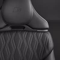 Fine Nappa leather seats with diamond stitching, Seats: Black, Dashboard: Black, Carpet: Black, Headliner: Black