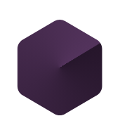Glowing purple