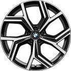 22" Leichtmetallräder Y-Speiche 1114 Bicolor mit Mischbereifung