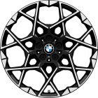 19" M Leichtmetallräder Kreuzspeiche 1140 M mit Mischbereifung